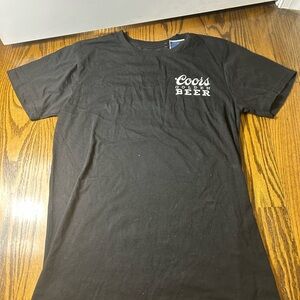 Coors Black T-Shirt for Men